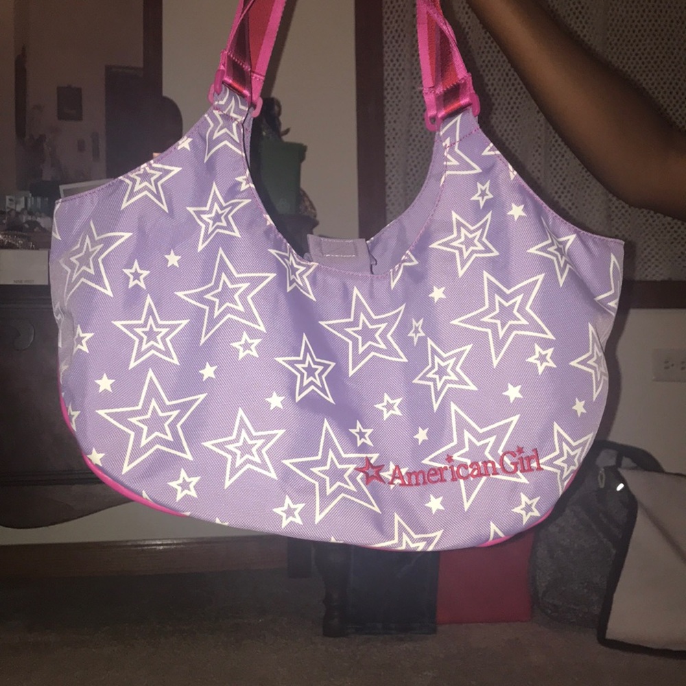 2 doll tote w/5 doll bags